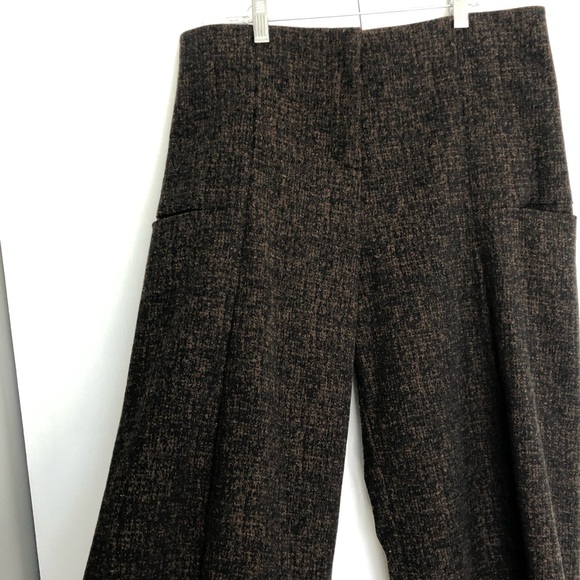 Zero+Matia Cornelius brown rust ankle cropped barrel leg pants size US 8 - Picture 5 of 16